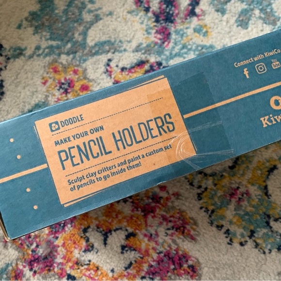 DIY Clay Pencil Holder Creative Craft Activity Box- Kiwi Crate - Picture 2 of 8